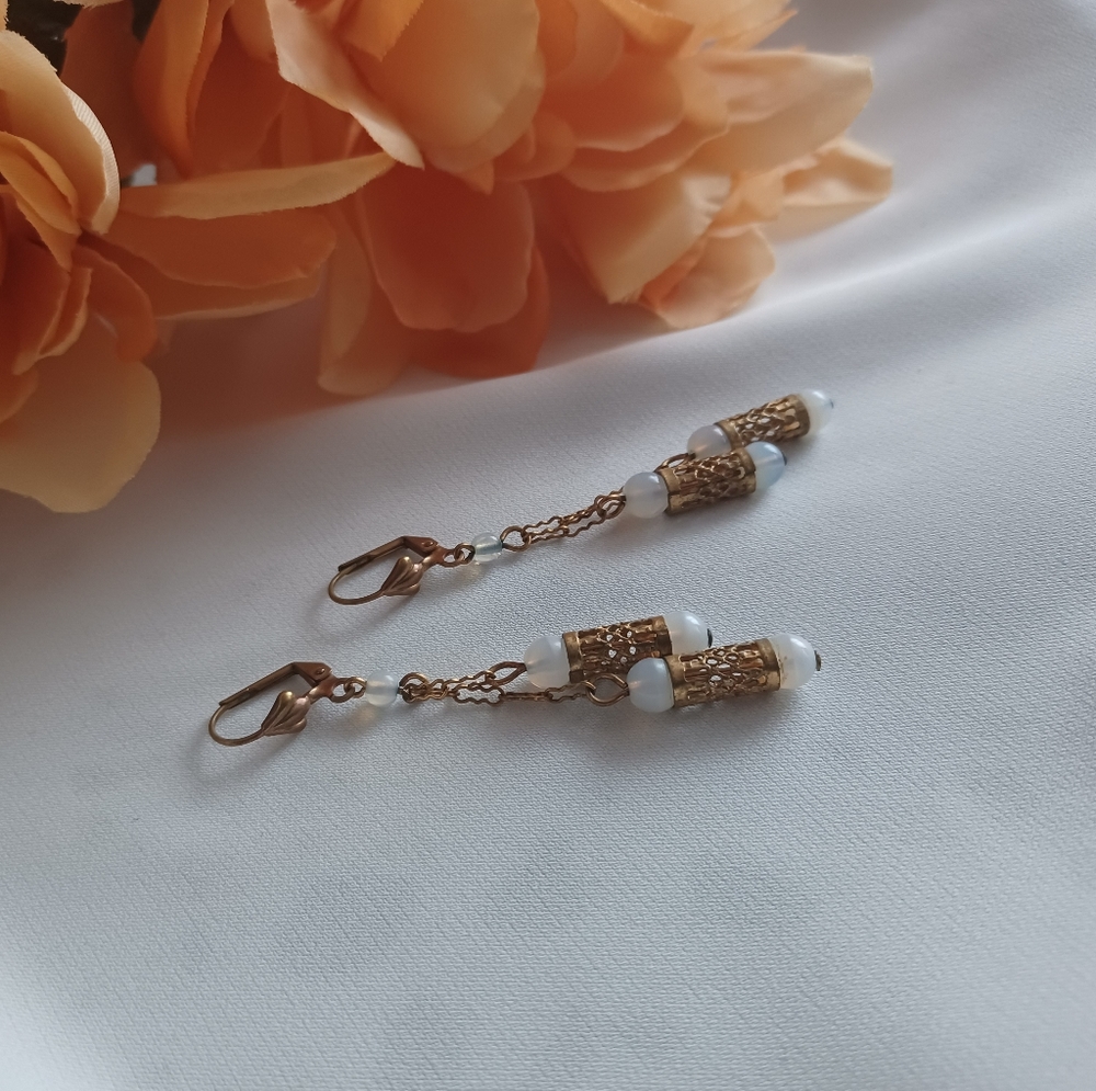 Vintage Beaded Earrings